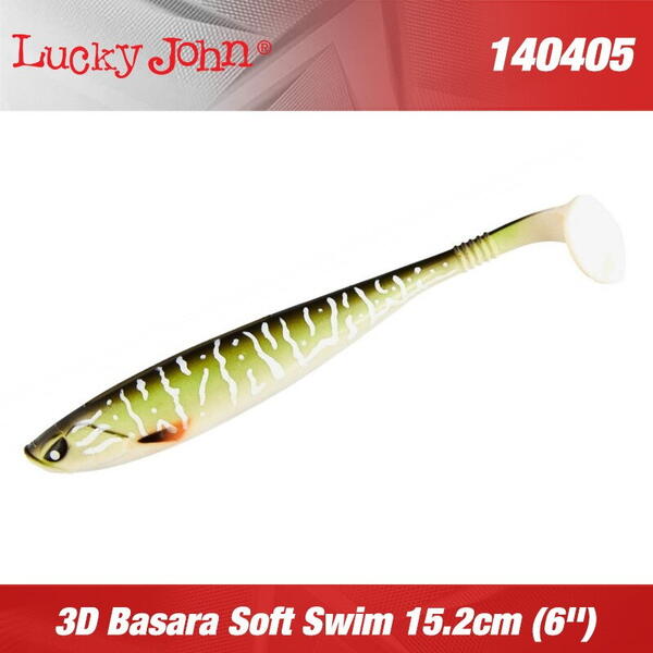 Lucky John 3D Basara Soft Swim 15.2cm Culoare PG06
