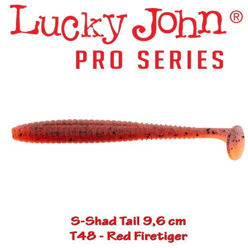 Lucky John S-Shad Tail 9.6cm 5bucCuloare T48