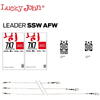 Lucky John Strune SSW AFW (2buc/plic) Optiuni - 20cm 0.28mm 9kg nylon coated