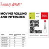 Lucky John Vartej Culisant cu Agrafa Interlock Rosu 03L