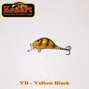 Vobler Kenart Hunter Sinking 2cm 2g Yellow Black