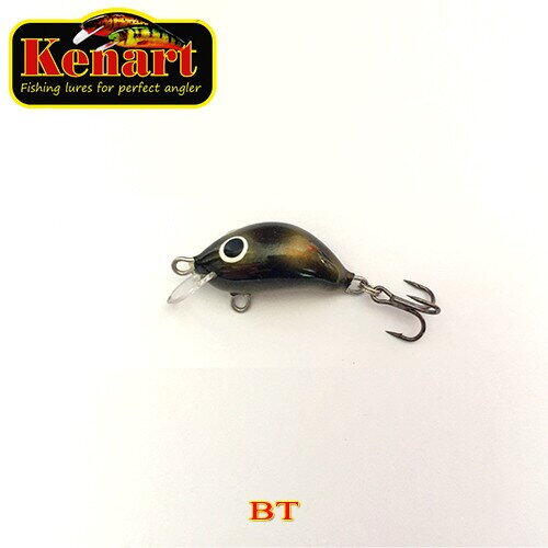 Vobler Kenart Hunter Floating 2cm 1.5g Black Tiger