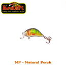 Vobler Kenart Hunter Floating 2cm 1.5g Natural Perch