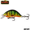 Vobler Kenart Hunter Floating 2cm 1.5g Natural Perch Fluo