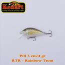 Pill Sinking 3cm 4g RainBOw Trout