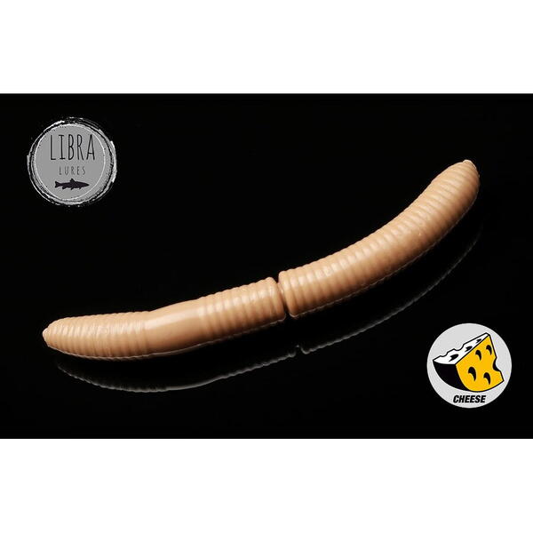 Libra Lures Fatty D'Worm 6.5cm Culoare 035-pellet