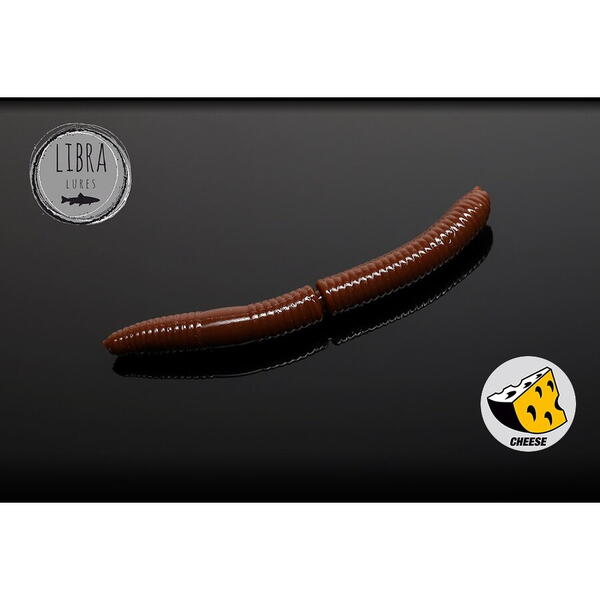 Libra Lures Fatty D'Worm 7.5cm Culoare 038 Brown