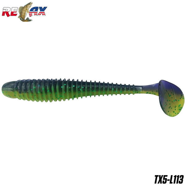 Relax Lures Texas 12.5cm Laminat 5buc Culoare L113