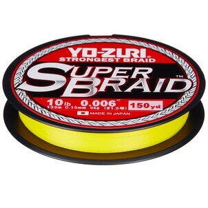 Fir Yo-Zuri Superbraid 135m Yellow Blue 40Lbs 0.32mm
