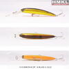 Vobler Hmkl K-II Minnow 60 SP 6Cm 3.6G N/Black & Gold