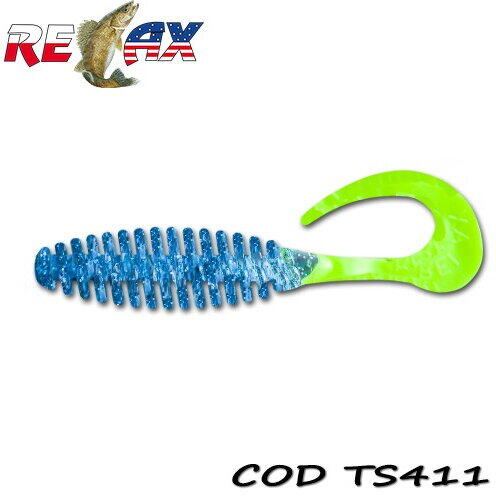 Relax Lures Turbo Twister 6.5cm Standard Blister *5 Culoare TS411