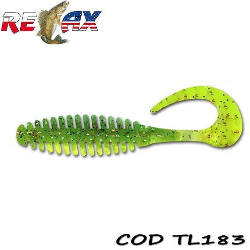 Relax Lures Turbo Twister 6.5cm Laminat Blister *5 Culoare TL183