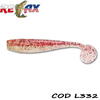 Relax Lures King Shad 10cm Laminat 4buc Culoare L332