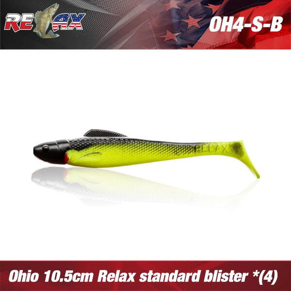 Relax Lures Ohio 10.5cm. Standard Blister *4 Culoare S509