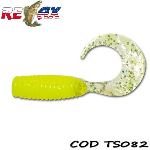 Relax Lures Twister 4cm Standard Blister *8 Culoare TS082