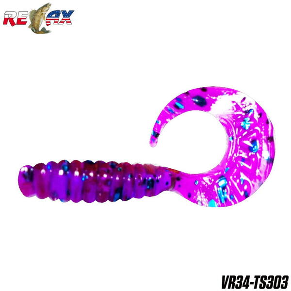 Relax Lures Twister 3cm Standard Blister *8 Culoare TS303