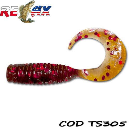 Relax Lures Twister 3cm Standard Blister *8 Culoare TS305