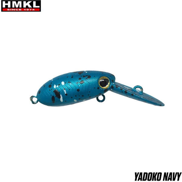 Vobler Hmkl Inch Crank MR Custom Painted 2.5Cm 1.6G Yadoku Navy