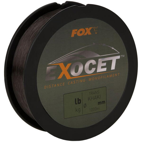 Fir Fox Exocet Mono Trans Khaki 5.09kg 0.30mm 1000m