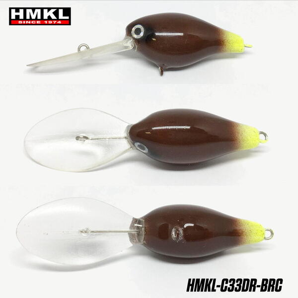Vobler Hmkl Crank33 DR 3.3cm 3.3g BRC 1Buc