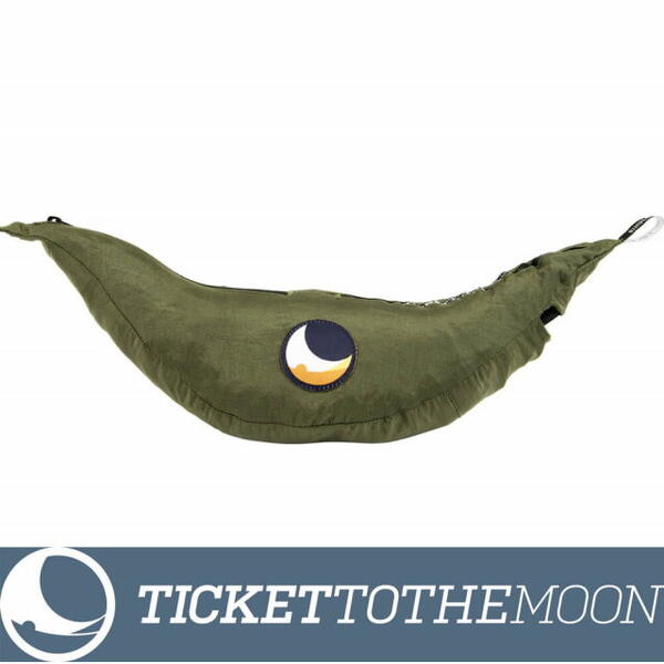 Hamac Ticket to the Moon Compact Army Green - 320 × 155Cm