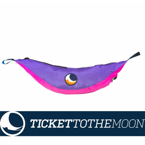 Hamac Ticket to the Moon Mini Pink-Purple - 150 × 100 Cm