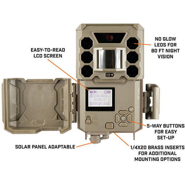 Camera de Monitorizare Bushnell Single Core 24MP Maro