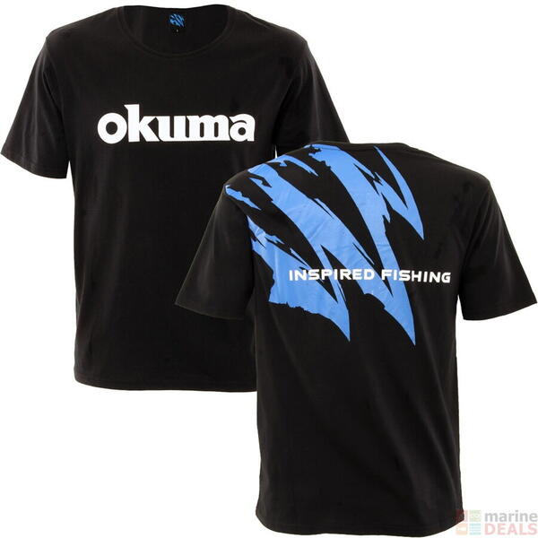 Tricou Okuma Black Motif Marime XL