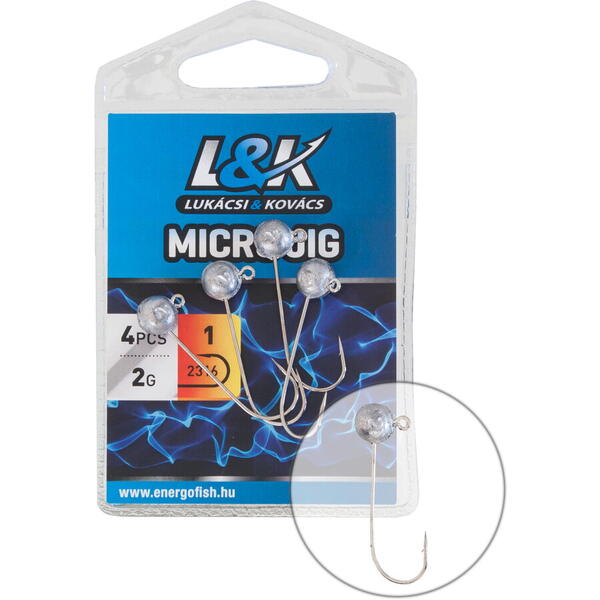 L&K Micro Jig 2316 Nr.1 3g 4buc
