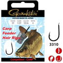 Carlige legate  Gamakatsu Legat Carp Hair 3310B 0.22mm 10buc