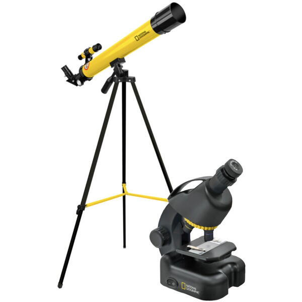 National Geographic Set telescop 45/600 AZ + Microscop 40x-640x