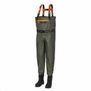 Waders Prologic Inspire Chest Bootfoot Wader Eva Sole Green L marime 42/43