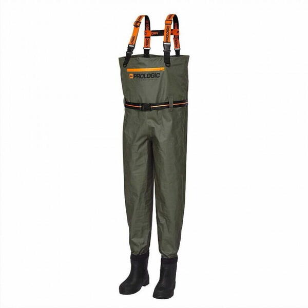 Waders Prologic Inspire Chest Bootfoot Wader Eva Sole Green XL marime 44/45