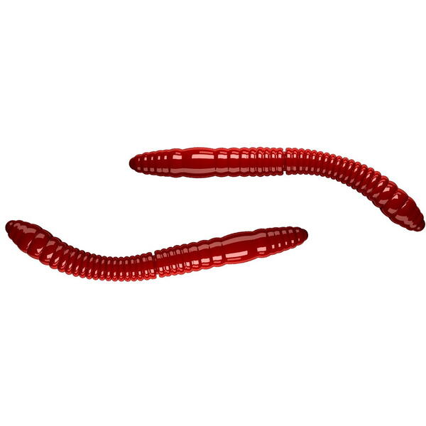 Libra Lures Fatty D'Worm Tournament 5cm  Culoare 021 Red