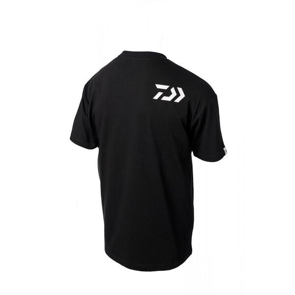 Tricou Daiwa DVEC Angled T-Shirts Negru/Alb Marime 2XL