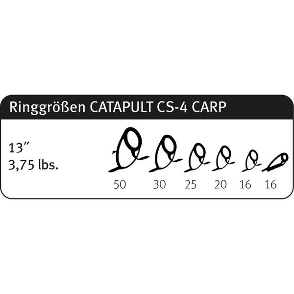 Lanseta Sportex Catapult CS-4 Carp Distance 3.96m 3-5Oz
