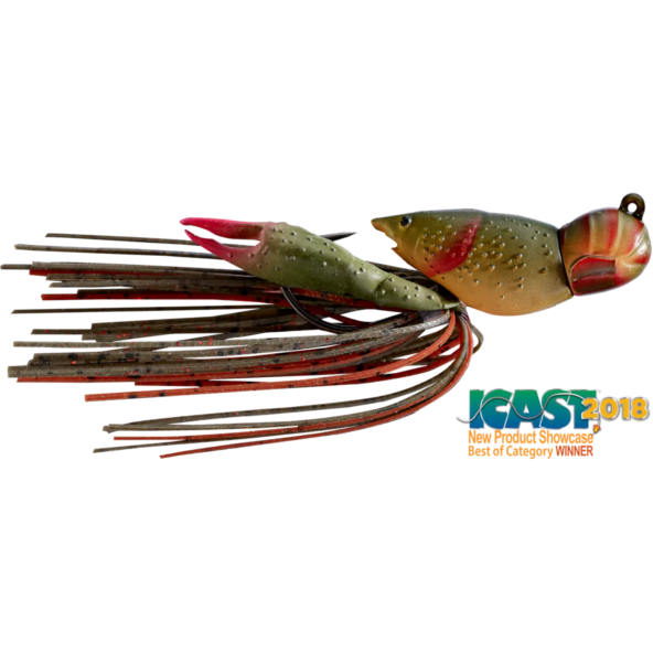 Vobler Live Target Hollow Crawfish Jig 4.5cm 14g 144 Brown/Red
