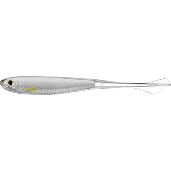 Live Target Ghost Tail Minnow Drophot 11.5cm 134 Silver/Pearl