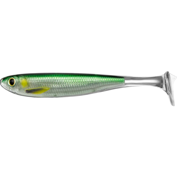 LIVE TARGET Slow-Roll Mullet Paddle Tail 12.5cm 716 Silver