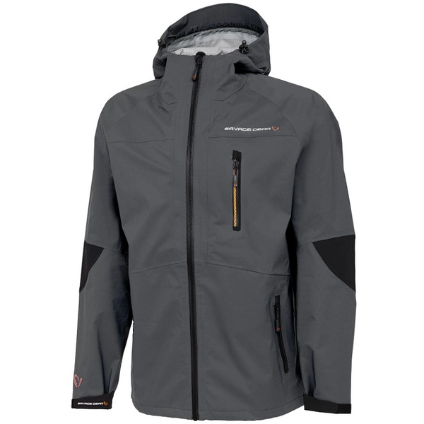 Jacheta Savage Gear SG8 Salvage Shell Jacket Castlerock Grey/Black marime L
