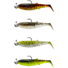 Savage Gear Cannibal Shad 10cm 9g+10g 3/0 Clearwater Mix 4+4buc