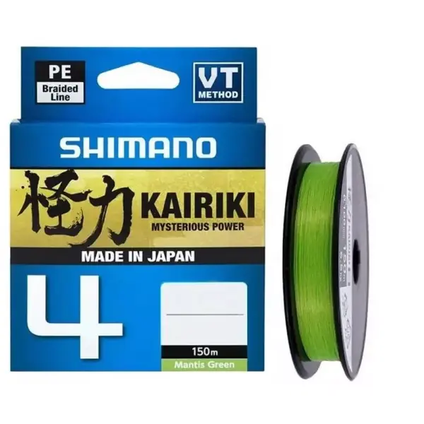 Fir Shimano Kairiki 4 0.215mm 16.7kg 150m Green