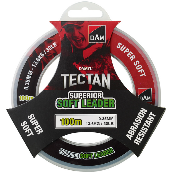Fir DAM Tectan Superior Soft Leader 0.50mm 22.7kg 100m