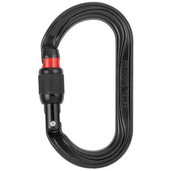 Petzl Carabiniera Oxan Screw-lock Black