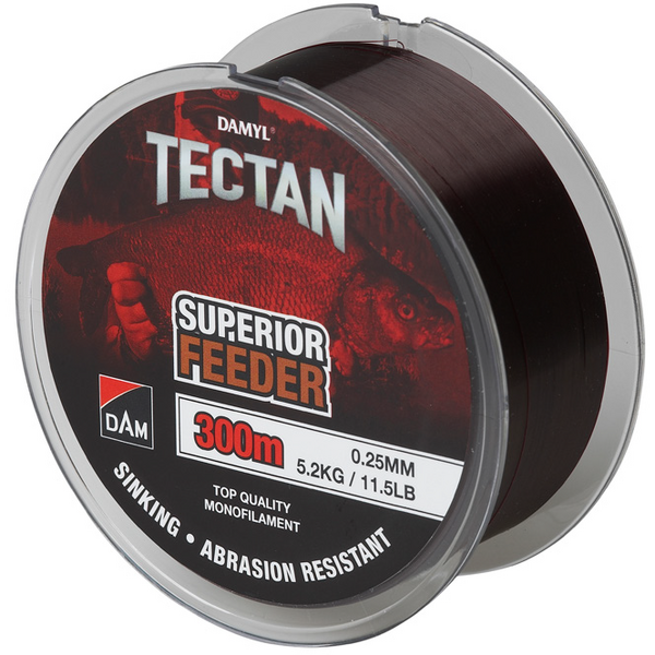 Fir DAM Tectan Superior Feeder Brown 0.25mm 5.2kg 300m