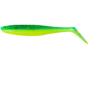 Slim Shad Paddle Tail 10cm UV Green Lime 4buc
