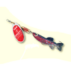 Rotativa DAM Minnow Spinner Nr.3 7g Red Glitter