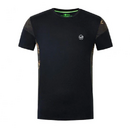 Cut Black T-Shirt Negru Marime XL