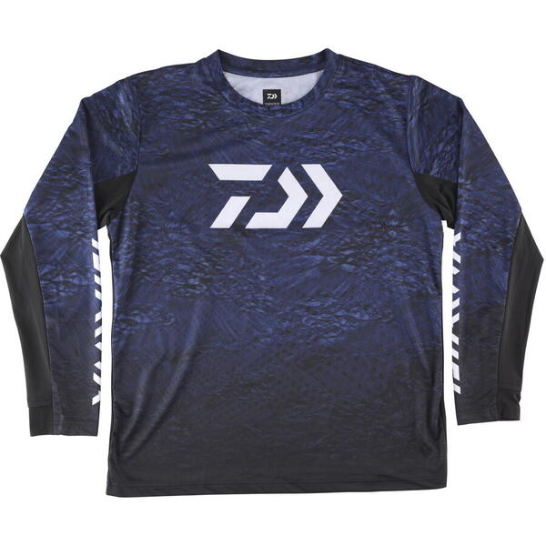 Bluza Daiwa D-VEC Longsleeve Shirt UPF+ Navy marime 2XL
