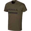 Tricou Harkila Logo 2-pack Willow Green/Slate Brown